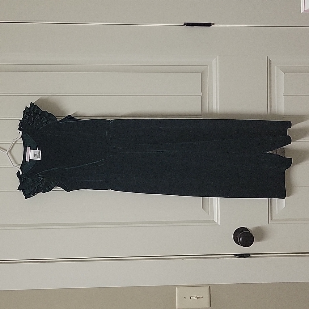 EUC Green Girls Jumpsuit